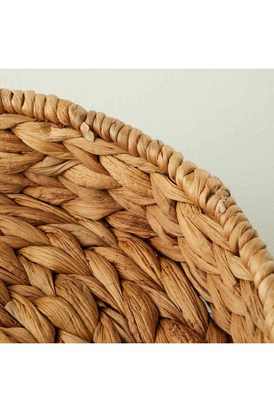 Bella Maison Διακοσμητικός δίσκος Olden Water Hyacinth Natural (28x6 cm)