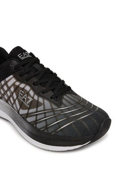 EA7 Emporio Armani Teniși bărbați negri EA7 EMPORIO ARMANI-X8X243 XK440 N763 NEGRU+ARGENTIU