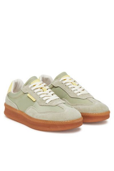 Steve Madden Women's Sneakers green STEVE MADDEN-SM11003591 GYW GREEN / YELLOW