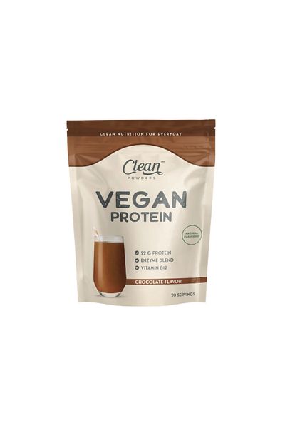Clean Powders Vegan Protein 600 Gr Chocolate - Protein Granola 300 Gr Chocolate Chip Set of 2