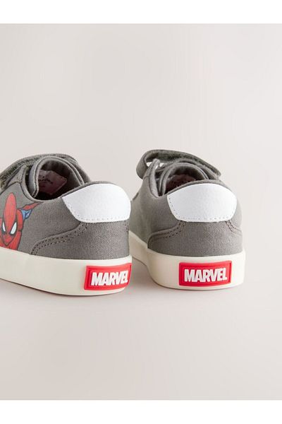 Next Baby Gray Licensed Patterned Strappy Sneaker