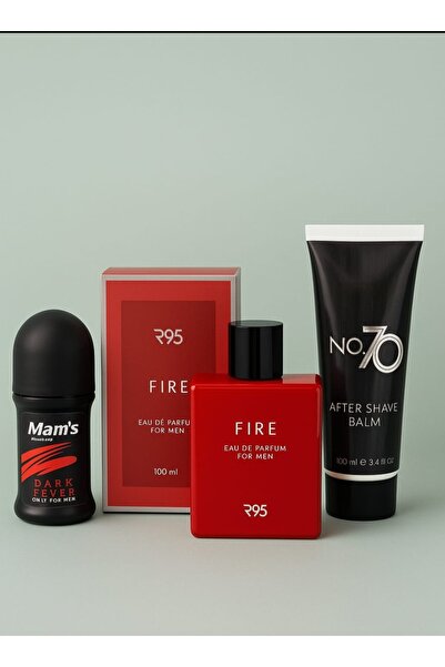 Rebul R 95 Fire Edp Erkek Parfüm Seti 3'lü