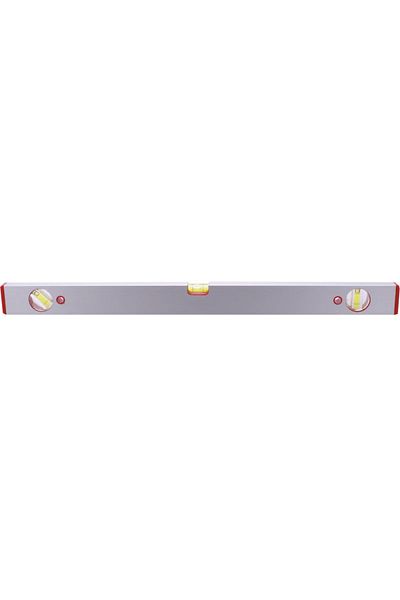flores Professional aluminum spirit level, 3 vials, 120 cm