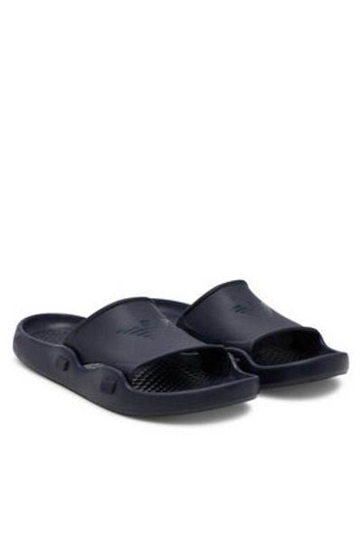 Emporio Armani Flip-flops albaștri pentru bărbați EMPORIO ARMANI-XVPS15 XD444 U536 BLUE+BLUE+BLUE