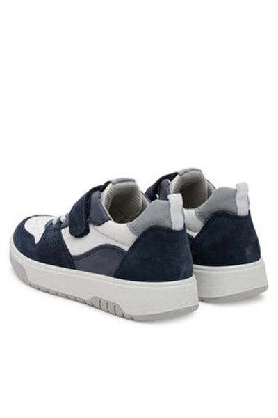 Primigi Pantofi pentru baieti albi PRIMIGI-7879022 D NAVY/BCO/BCO