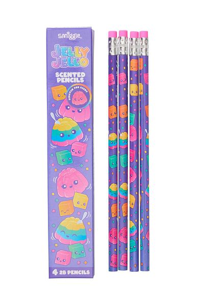 SMIGGLE - Fragrant Pen Pack X4 Pack