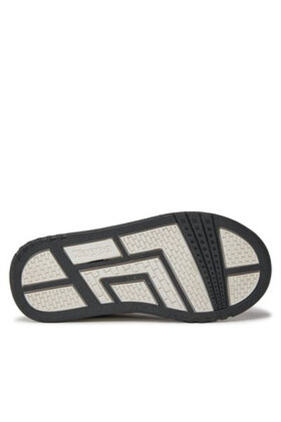Kappa Teniși albi pentru băieți KAPPA-321F4UW LOGO BASIL MD EV KID ALB-NEGRU