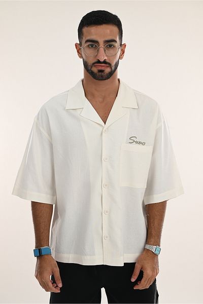 SWAG SA Square cut shirt with a distinctive print