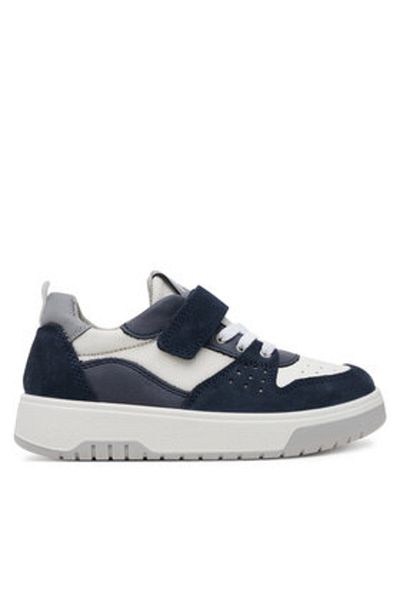 Primigi Pantofi pentru baieti albi PRIMIGI-7879022 M NAVY/BCO/BCO