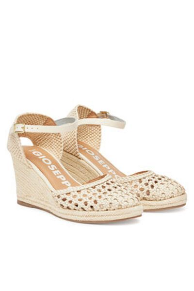 Gioseppo Espadrile bej pentru femei GIOSEPPO-72281-P OFF-WHITE