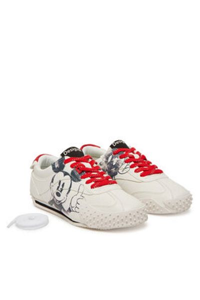 Desigual desigual Teniși de damă albi DESIGUAL-25SSKP06 1000 ALB