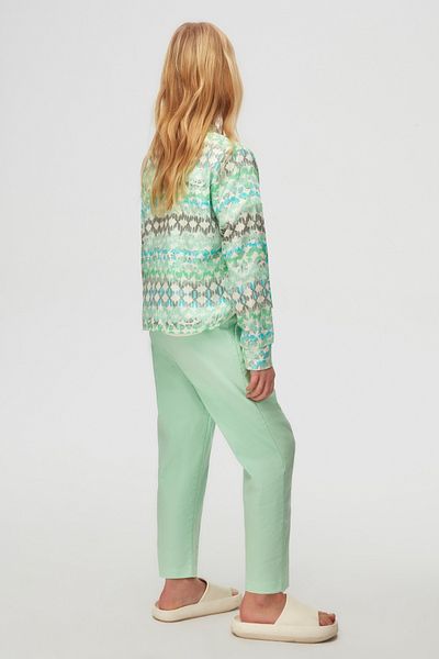nk kids 58357 Girl's Mint Mineral Pants
