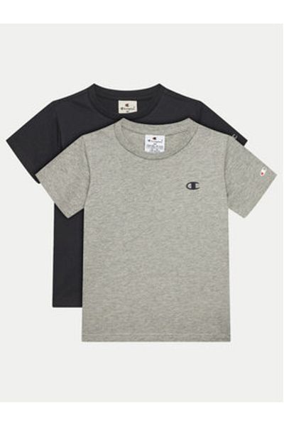 Champion Boy Set of 2 t-shirts 306581 Black, Gray