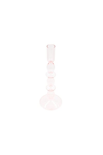 Arti Casa Свещник, тип свещник, полупрозрачно стъкло, с елегантен стъпаловиде...