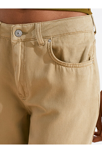 Dilvin 71999 Pantaloni din denim cu textura moale-Cagla