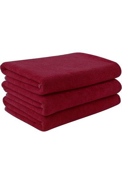 Fabienne 3-Piece Multipurpose Microfiber Towel, Gym & Hand Towel, Hair Towel 50x90cm