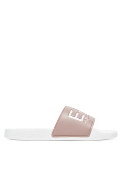 EA7 Emporio Armani Flip-flops bej pentru femei EA7 EMPORIO ARMANI-7X000108 AF15118 M0109 ALB/BEJUN