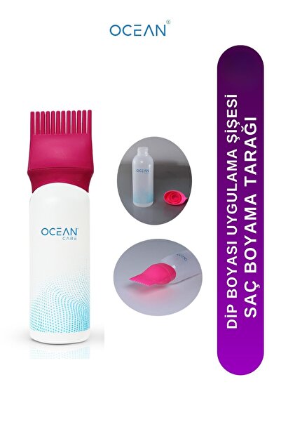 OceanCare Χτένα βαφής μαλλιών, μπουκάλι εφαρμογής βαφής με βάθος