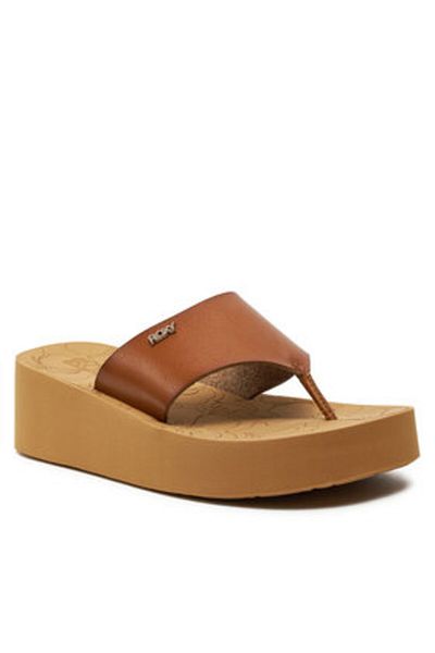 Roxy Women's Flip-Flops brown ROXY-ARJL101150-TAN