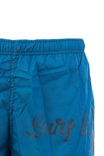 Oppland Men's Sea Pool Shorts Sporty Printed Elastic Waist Lace-Up Pocket Water Repellent Comfortable Lightweight