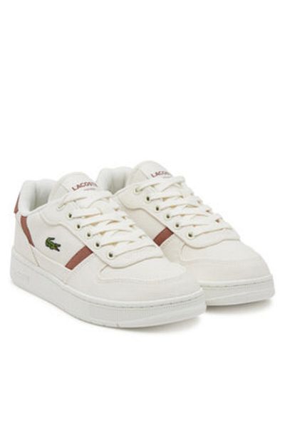 Lacoste Teniși bej pentru băieți LACOSTE-749SUJ0006 OW8 OFF WHT/BRW