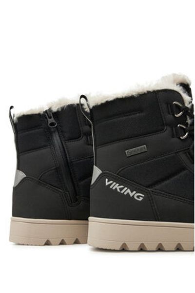 Viking Ghete de zăpadă negre pentru băieți VIKING-3-94720-2 NEGRU
