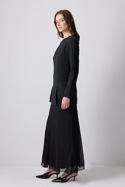 Touché Privé ELASTIC WAIST SHIFFON SKIRT