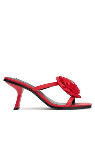 Karl Lagerfeld Women's Flip-flops red KARL LAGERFELD-KL33624 0DD RED LTHR