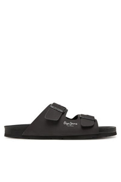 Pepe Jeans Șlapi negri pentru bărbați PEPE JEANS-PMS90101 999BLACK