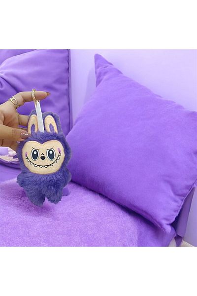 demirosa Pop Mart Labubu Unboxed Labubu Plush Toy Labubu with Keychain, Sonny Angel (Dupe)