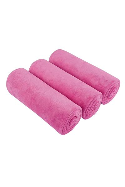 Fabienne 3-Piece Multipurpose Microfiber Towel, Gym & Hand Towel, Hair Towel 50x90cm