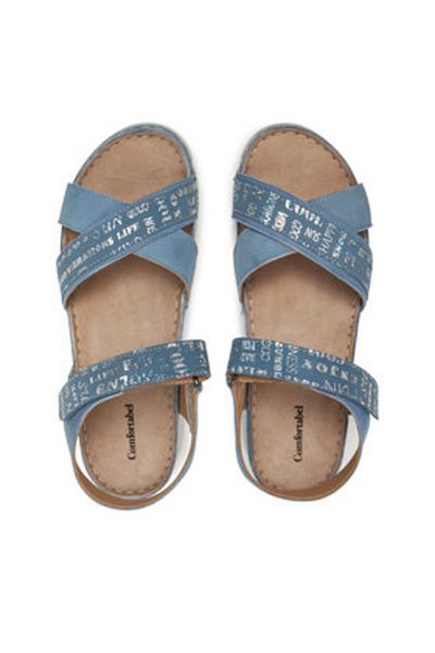 Comfortabel Sandale dama albastre COMFORTABEL-710223-55 BLAU