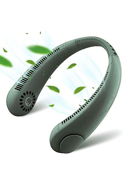 Yuwell YU WELL Portable Neck Fan Personal Flexible Neck Fan with 3 Wind Speed For Office Traveling Outdoor