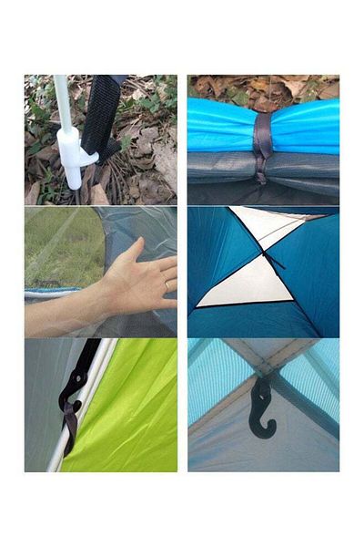 COOYA Outdoor Camping Tent 210x130x210cm, 2-3 Person, Waterproof Windproof, Easy with Carry Bag for Hiking