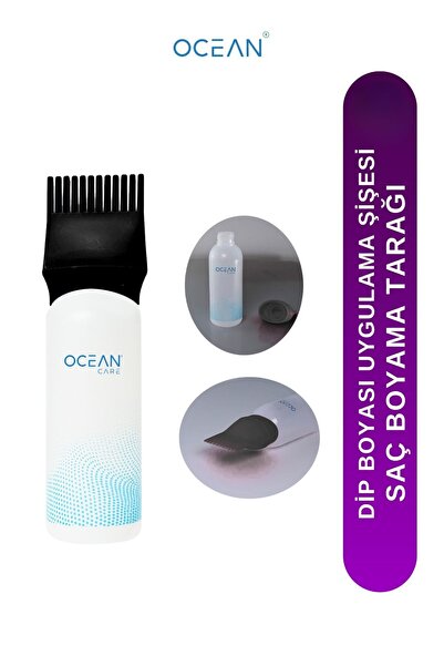 OceanCare Pieptene pentru vopsirea părului, flacon pentru aplicarea vopselei