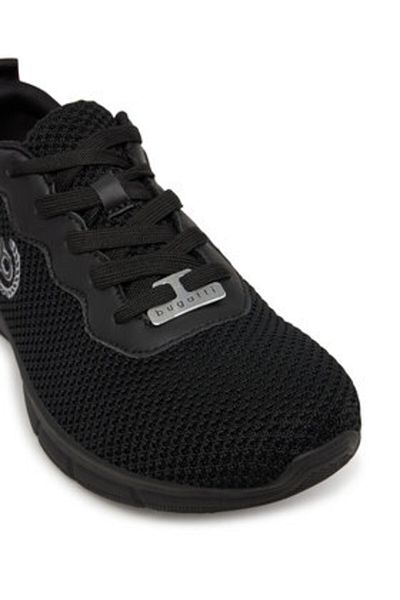 BUGATTI Men's Sneakers black BUGATTI-345-AFA15-6900-1000 SCHWARZ