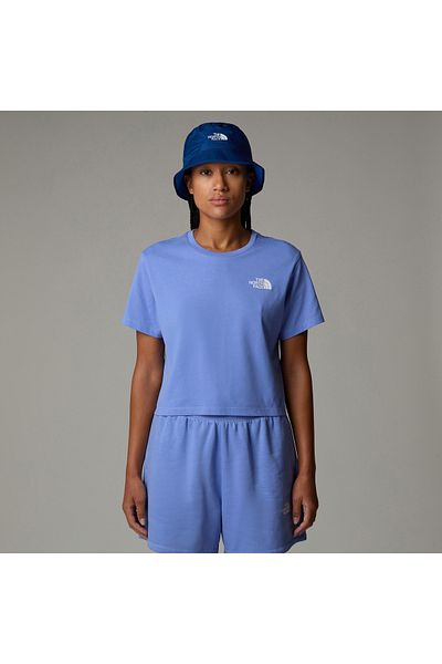 THE NORTH FACE Tricou albastru pentru femei Simple Dome Cropped Slim