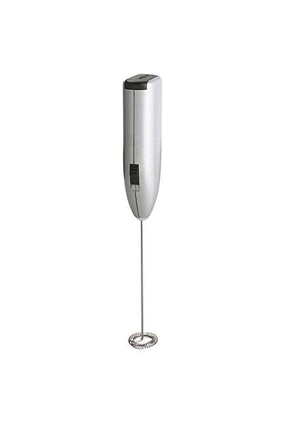 OEM Spumator de lapte electric, portabil, ABS și oțel inoxidabil, negru, 20x3.5x2.5cm