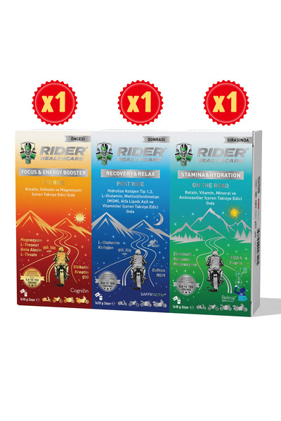GHC Galata Healthcare Pharmacist Formula Rider Daily Pack 1X3 Sachets