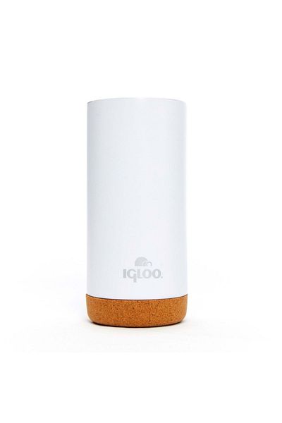 IGLOO Cork Mug 500ml Thermos Mug Cup Flask White