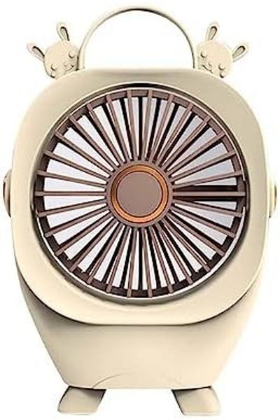 Yuwell YU WELL Portable Soft and Cute Desktop 2 Speed High Wind USB Rechargeable Mini Fan For Home Office a