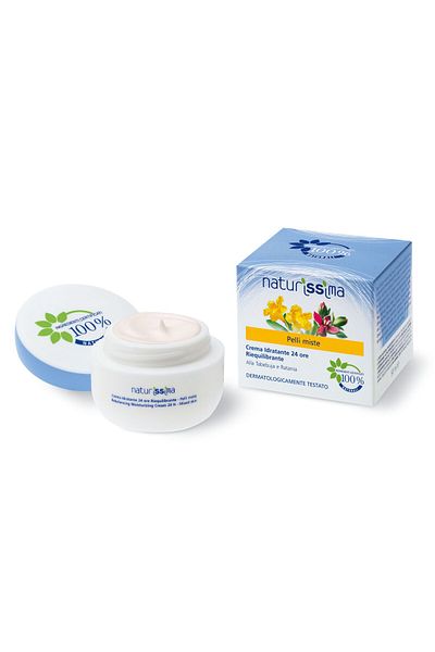 Naturissima Crema de fata sebo-reechilibranta 24 ore cu tabebuia si ratan 50 ml Naturissima