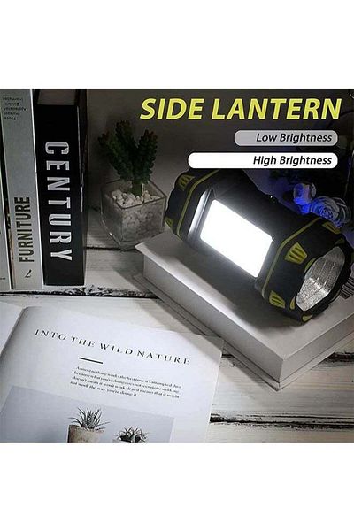 COOYA LED Camping Flashlight Lantern Rechargeable Light, 1200Lumens 8 Light Modes Camping Light, Portable