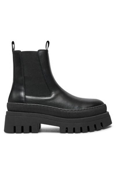 Tamaris Women's Chelsea boots black TAMARIS-1-25494-41 003 BLACK LEATHER