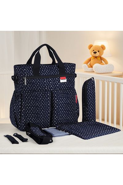 Yelajoy Baby Diaper Bag with removable shoulder strap, large capacity, for wet clothes or used diapers.