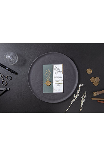 İklim SÖZER DAVETİYE 100 Adet Düğün, Nişan, Nikah Davetiyesi, Baskı Hariçtir.