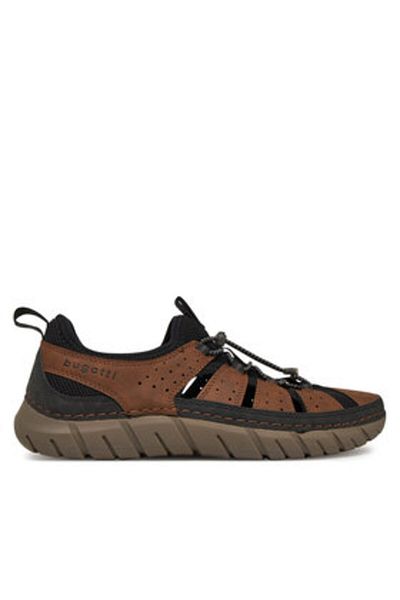 BUGATTI Men's Sneakers brown BUGATTI-321-ASM60-5050 6010 BROWN / BLACK