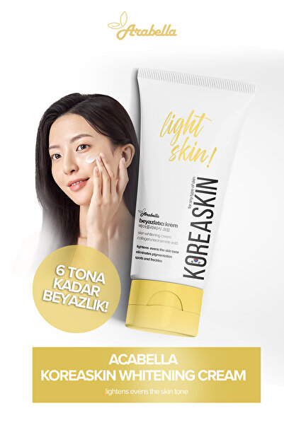 Acabella Koreaskin Cilt Beyazlatıcı , Aydınlatıcı Leke Karşıtı Bakım Kremi