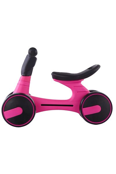 OEM Bicicleta fără pedale cu 4 roți, Roz