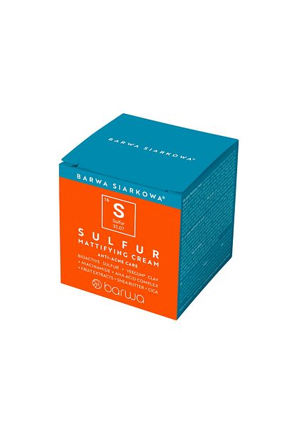 Barwa Cosmetics Barwa Cosmetics Sulfur Mattifying Face Cream for Acne-Prone Skin 50 ml